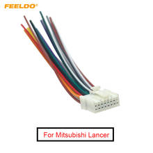 FEELDO 10Pcs Car Stereo Radio 16Pin Wire Harness For Mitsubishi Lancer/Ford Relevant Installing Audio Wiring Cable #5714 2024 - compre barato