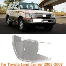 CAPQX 1PCS For Toyota Land Cruiser 4700 2005-2008 Front Headlamp Lampcover Lampshade Waterproof Lamp Shade Headlight Shell Cover 2024 - buy cheap