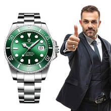 2020 PAGANI Design Mechanical Wristwatch Brand Luxury Men Watches Automatic Black Watch Men Stainless Steel Waterproof Business 2024 - buy cheap