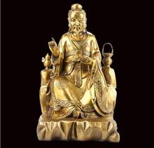 Copper Statue The statue of the famous doctor Sun Simiao the God of pure bronze medicine 2024 - buy cheap