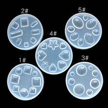 1PC Pendant Craft DIY Transparent UV Resin Liquid Silicone Combination Molds for DIY Making Accessories 2024 - buy cheap
