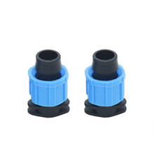 16mm irrigation drip tape end plug lock nut water seal connector for Agriculture Greenhouse for irrigation 100Pcs 2024 - buy cheap