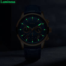 2020 New Mens Watches LIGE Top Brand Luxury Leather Casual Quartz Watch Men Sport Waterproof Clock Blue Watch Relogio Masculino 2024 - buy cheap