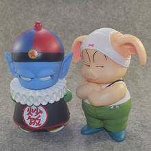 Estatueta de pvc do dragon anime oolong pilaf chiaotzu, brinquedo de figura de dragão fofo, super modelo, brinquedo de natal 2024 - compre barato
