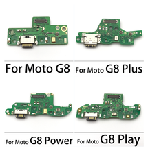 10Pcs USB Power Charging Connector Plug Port Flex Cable For Moto G3 G4 G5 G6 G7 G8 G9 Play G8 G9 Plus G7 G8 Power G8 Power Lite 2024 - buy cheap