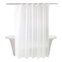 Juego de cortina de ducha de lujo para baño, juego de cortinas modernas y gruesas de PEVA, lavables e impermeables, color blanco sólido, 180x180 2024 - compra barato