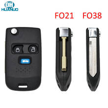 2+1/3 Button Folding Remote Key Shell Case FO21 FO38 Blade For For Ford Trasnit Connect Maverick 2024 - buy cheap