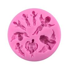 Cute All Shapes Angel Baby Collection Resin Mold Epoxy Resin Jewelry DIY Making Tool 2024 - buy cheap