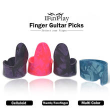 Guitar Plectrums Sheath Thumb Finger Picks for Acoustic Electric Bass Guitar Guitarra Accessories 2024 - buy cheap