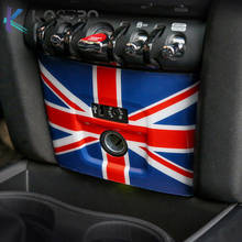 Наклейка на панель автомобильного прикуривателя аксессуары для модификации для BMW MINI Cooper S F55 F56 F57 F60 CLUBMAN COUNTRYMAN 2024 - купить недорого