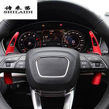 Car styling For Audi A6 c8 Steering Wheel Shift Paddle Extension Shifters Replacement Covers Sitckers Interior Auto Accessories 2024 - buy cheap