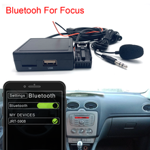 For Ford 6000CD Hands Free Bluetooth Microphone Music Audio AUX-IN Adapter Cable for Focus Mk2 Mondeo C-Max S-Max Handsfree 2024 - buy cheap