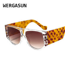 Smartgasun óculos de sol vintage, armação grande, feminino, masculino, uv400, peça única 2024 - compre barato