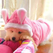 Soft Fashion Pet Dog Lovely Hoodie Bunny Clothes Winter Warm Puppy Costumes Apparel Dog Supplies Comfortable To Wear 2024 - buy cheap