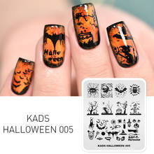 1pc Nail Art Stamp Template Halloween Scarecrow Ghost Pumpkin Pattern Nail Image Stencil Tools for Manicure Stamping Plates 2024 - buy cheap