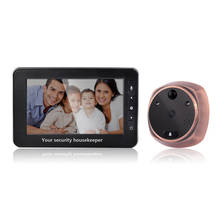4.3Inch Wireless  intercom system 720P WIFI Doorbell Door Visual Peephole Viewer 2024 - buy cheap