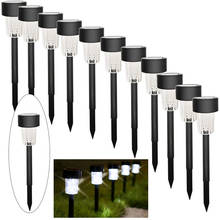 12PCS Solar Pathway Light Solar Garden Light Outdoor Solar Landscape Light for Lawn Patio Yard Walkway Driveway Solar Lamp IP44 2024 - buy cheap