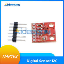 Módulo Digital TMP102 con Sensor de temperatura, placa de ruptura de dos cables, interfaz Serial I2C, condensador de ajuste 2024 - compra barato