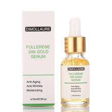 Dimollaure Fullerene 24K Gold Serum Six Peptides Serum kojic acid serum Hyaluronic Acid Serum Anti-Aging Wrinkle Moisturizing 2024 - buy cheap