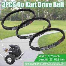 3PCS Go Kart Drive Belt 30 Series Replaces Manco 5959 Comet For Honda GC160 GC190 GX120 GX140 203589 203589 59593X 2024 - buy cheap