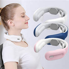 Remote Smart Neck Shoulder EMS Muscle Massager TSmart Electric Neck and Shoulder Massager Pain Relief Tool Health Care 2024 - buy cheap
