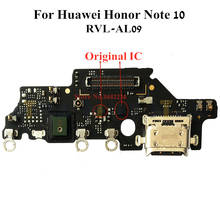 100% original carregador plug board para huawei honor note 10 RVL-AL09 usb porto de carregamento doca placa-mãe cabo flexível carga rápida 2024 - compre barato