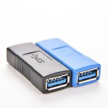 USB 3.0 Type A Female to A Female Connector Adapter USB3.0 AF to AF Coupler F/F Gender Changer Extender Converter for Laptop 1PC 2024 - buy cheap