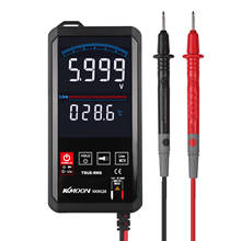 KKmoon-multímetro ultrafino con pantalla táctil a Color, medidor de resistencia de capacitancia de frecuencia de voltaje, 4,7 pulgadas, KKM128, 6000 recuentos 2024 - compra barato