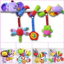 1PC Soft Infant Crib Bed Stroller Toy Spiral Baby Toys For Newborns Car Seat Hanging Educational Rattle Toy For Christmas Gift 2024 - buy cheap