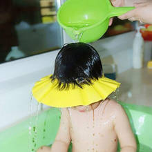 Shampoo Cap Waterproof Hat  Soft Baby Kids  Shampoo Bath Shower Cap Adjustable Baby Shower Hat Baby Shampoo Cap Wash Hair Shiel 2024 - купить недорого