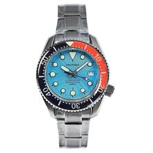 PROXIMA mens automatic watches,luxury men dive watch mechanical sport wristwatch 300m waterproof C3 luminous clock ceramic bezel 2024 - buy cheap