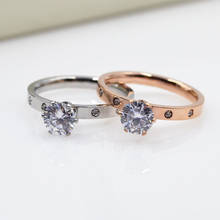 Новые женские кольца, ювелирные изделия, серебристое кольцо на палец, мужские свадебные кольца обещания, кольца для женщин, розы, подарки для женщин 2024 - купить недорого