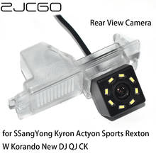 ZJCGO-cámara de visión trasera de coche, videocámara impermeable para aparcamiento de marcha atrás, para SSangYong Kyron Actyon Sports Rexton W Korando New DJ QJ CK 2024 - compra barato