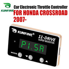 KUNFINE-acelerador electrónico para coche, controlador de acelerador de carreras, potenciador potente para HONDA CROSSROAD 2007-después de sintonización de piezas 2024 - compra barato