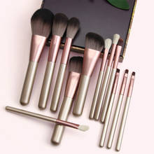 12 Pcs Makeup Tool Kit For Cosmetic Beauty Makeup Brushes Set Synthetic Foundation Blending Face Powder Blush Eyeshadow Maquiage 2024 - buy cheap