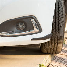 Carbon Fiber Rubber Moulding Strip Soft Black Trim Bumper Strip DIY Door Sill Protector Edge Guard Car Stickers Car Styling 2024 - buy cheap
