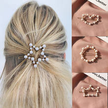 2020 New Fashion Hair Clip Women Girls Elegant Triangular Star Round Barrette Stick Hairpin Hair Pins Ponytail Head Accessory 2024 - buy cheap
