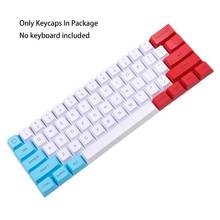 YMDK Customized 61 ANSI Keyset OEM Profile Thick PBT Keycap Suitable For Cherry MX Switches Mechanical Keyboard (Only Keycap) 2024 - buy cheap