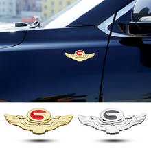 Автомобильные Крылья 3D металлический сплав Стайлинг багажник окно наклейка эмблема значок наклейка для Trumpchi Gs5 Gs8 Ga8 Ga3 Ga6 автомобильные аксессуары 2024 - купить недорого
