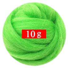 10g Felting Wool (40 Colors) 19 Microns Super Soft Natural Wool Fiber for Needle Felting Kit 0.35 OZ Per Color (No. 31) 2024 - buy cheap