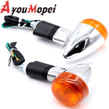 Luz indicadora de giro para motocicleta, bombilla de luz intermitente para YAMAHA XV 125/250/400/500/535/750/1000/1100 Virago, V-MAX 1200 2024 - compra barato