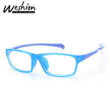 2021 New Kids Anti Blue Light Glasses Sport Round Silicone Pebax Frame Detachable Arm Anti Reflective Eyeglasse 2-8 UV Filter 2024 - buy cheap