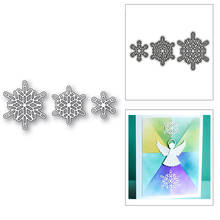 New Christmas Layered Snowflakes 2020 Metal Cutting Dies for DIY Scrapbooking and Card Making Decor Embossing Craft No Stamps 2024 - buy cheap