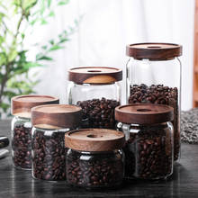 Borosilicate Transparent Lead-Free Glass Sealed Can Storage Tank Grains Storage Jar Coffee Containers Creative Cork Tea Europe 2024 - buy cheap