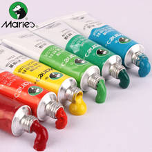 Marie-Kit de pintura Gouache acrílica, 12 colores, 18 colores, 24 colores, 5ml, 12ml 2024 - compra barato