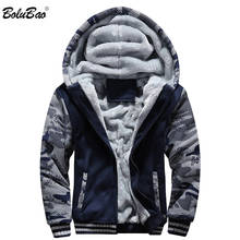 BOLUBAO Men Fashion Hoodies Tops Autumn Winter Male High Quality Hooded Sweatshirt Male Casual Camouflage Hoodies 2024 - buy cheap