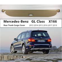 For Car Rear Trunk Security Shield Cargo Cover For Mercedes-Benz GL Class X166 GL350 GL400 GL500 2013-2018 High Qualit Accessori 2024 - buy cheap