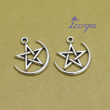 25pcs/lot--20x18mm, star charms, Antique silver plated Pentagram charms,DIY supplies,Jewelry accessories 2024 - buy cheap