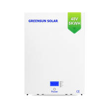 Greensun-energía Solar de litio LiFePO4, 5KWH, 51,2 V, 100Ah, reemplaza la batería de plomo y ácido 2024 - compra barato