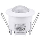 Interruptor de luz infravermelho 360 v da lâmpada do detector do sensor de movimento do corpo de pir do teto ajustável mini 220 ° - foto 2026 Interruptor de luz infravermelho 360 v da lâmpada do detector do sensor de movimento do corpo de pir do teto ajustável mini 220 ° - foto 2026